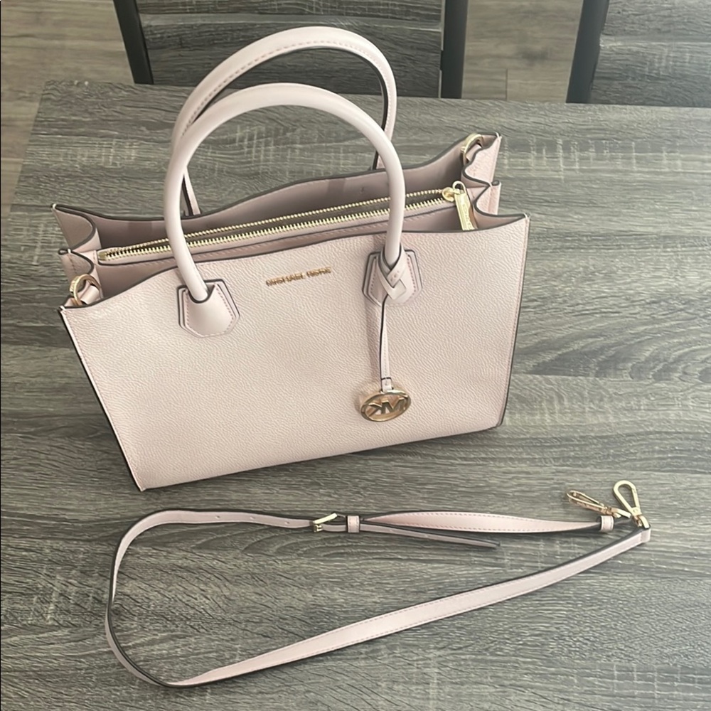 Michael Kors Pink Leather Bag